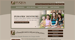 Desktop Screenshot of fuquaadvanceddental.com